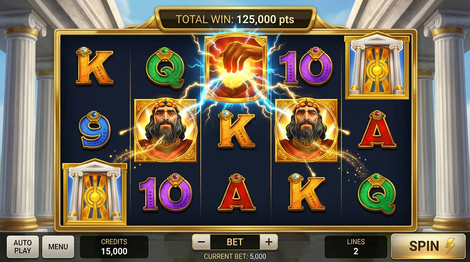 Midas Golden Touch background